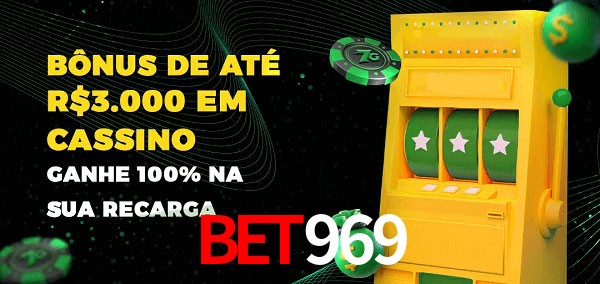 BET969 melhor bônus de depósito